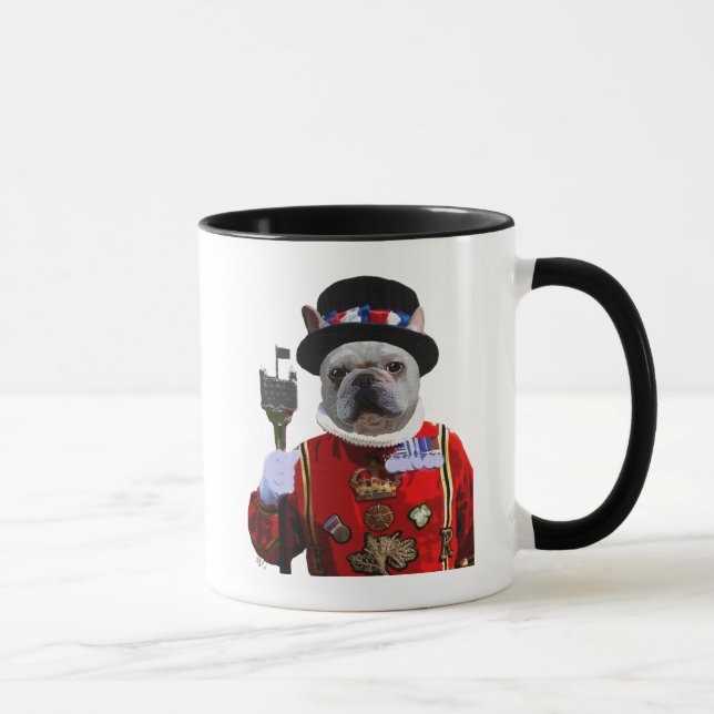 Bulldog Beefeater Mug (Right)