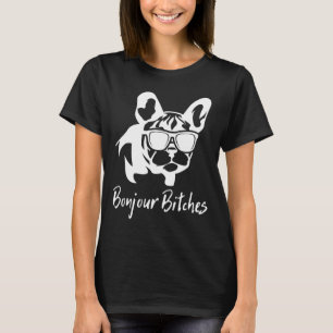 Bulldog Bonjour Es T-Shirt