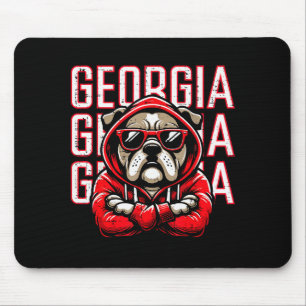 Bulldog Boys Youth Teen Kids Men Girls Women Mouse Pad