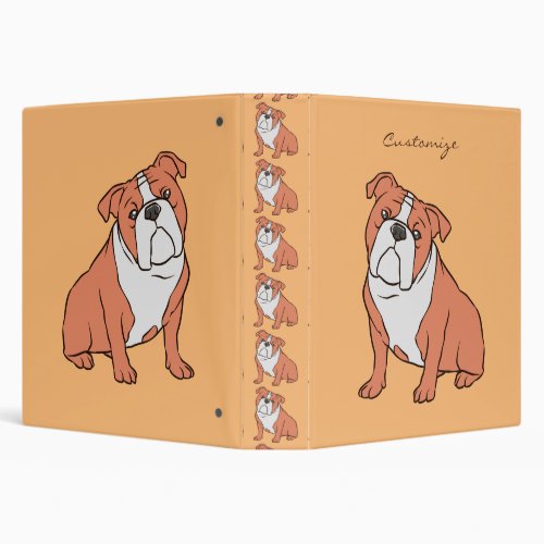 Bulldog Breed Thunder_Cove 3 Ring Binder