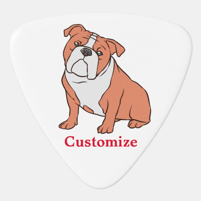 Bulldog Breed Thunder_Cove Guitar Pick (Front)