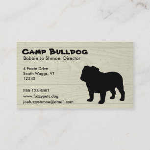 Bulldog Business Card