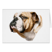 Bulldog Bust (Front Horizontal)