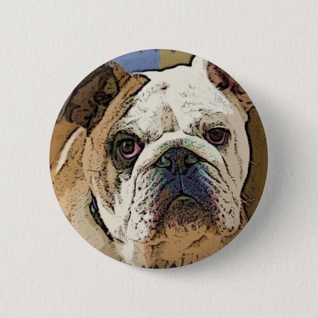 Bulldog Button (Front)