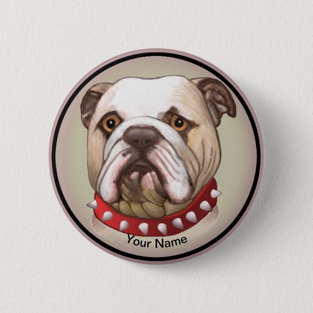 Bulldog    button (Front)