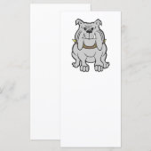 bulldog cartoon (Front/Back)