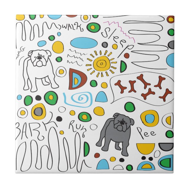 BULLDOG CERAMIC TILE (Front)