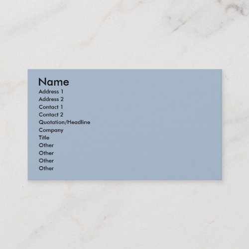 Bulldog Cheer Mom Business Card