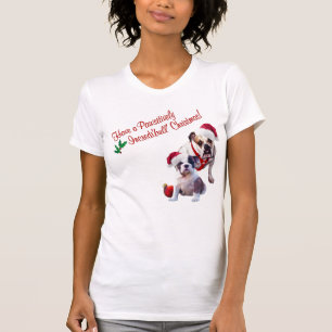 Bulldog Christmas Nightshirt T-Shirt