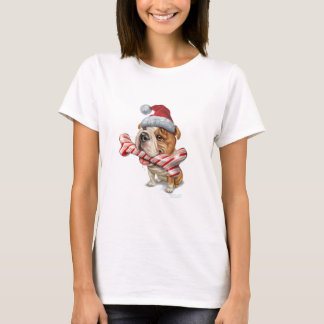 Bulldog christmas T-Shirt