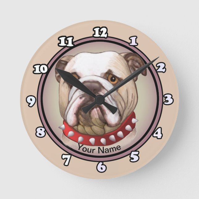 Bulldog  clock (Front)