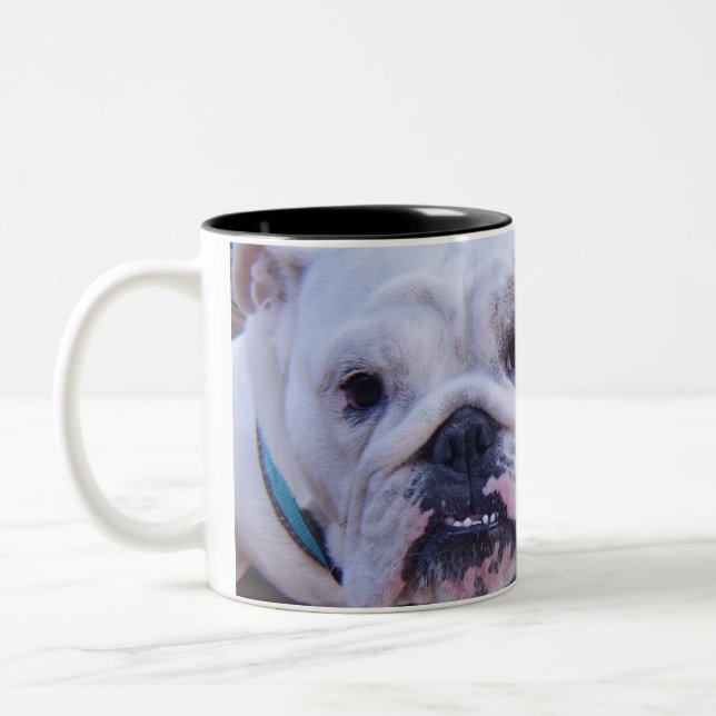 Bulldog Coffee Mug (Left)