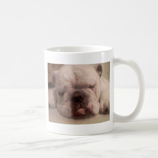Bulldog Coffee Mug (Right)