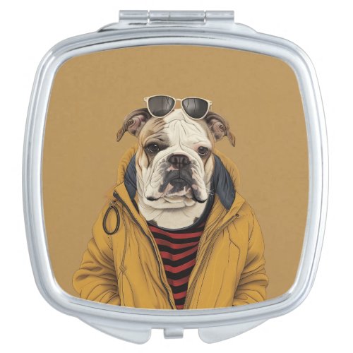 Bulldog  compact mirror