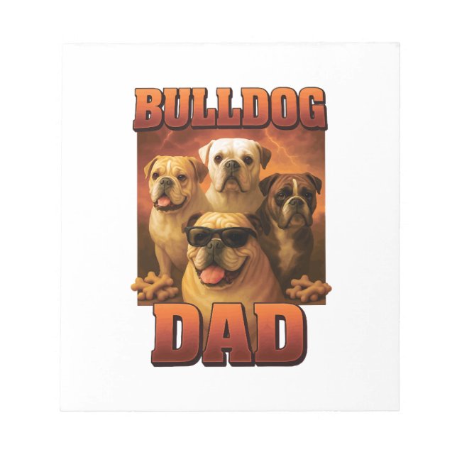 Bulldog Copy Notepad (Front)