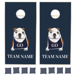 BULLDOG CORNHOLE SET