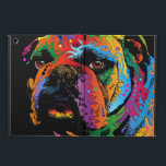 Bulldog Cover For iPad Air<br><div class="desc">A bulldog is the common name for a breed of dog also referred to as the English bulldog or British Bulldog. Other bulldog breeds include the American bulldog and the French bulldog. The bulldog is a breed with characteristically thick shoulders and a matching head. There are generally thick folds of...</div>