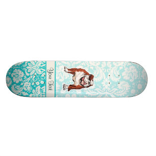 Bulldog; Cute Skateboard Deck