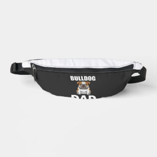 Bulldog Dad Cartoon Dog Lover Fanny Pack