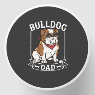 Bulldog Dad Dog Sunglasses Bandana Mini Candle Favors