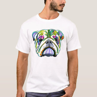 Bulldog Day of the Dead T-Shirt