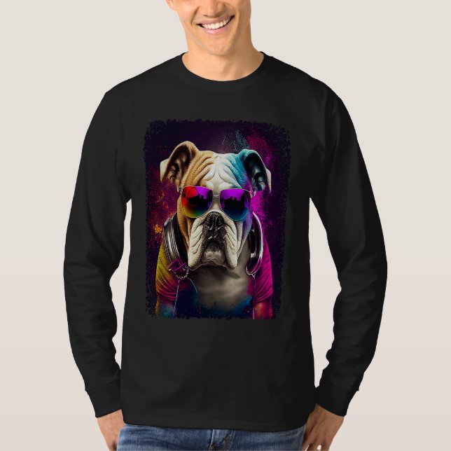 Bulldog DJ T-Shirt (Front)