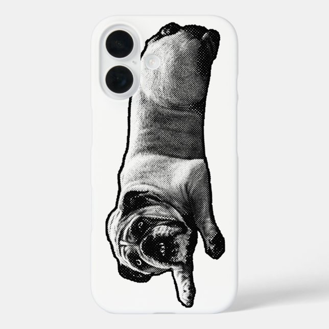Bulldog Dot Guard Case-Mate iPhone Case (Back)