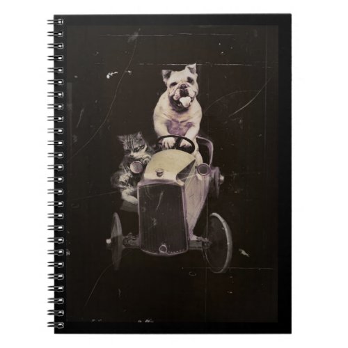 Bulldog Drives a Car 1933 Notebook