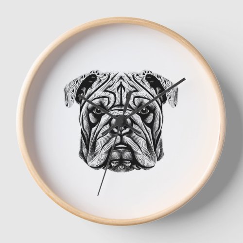 Bulldog Essence Clock