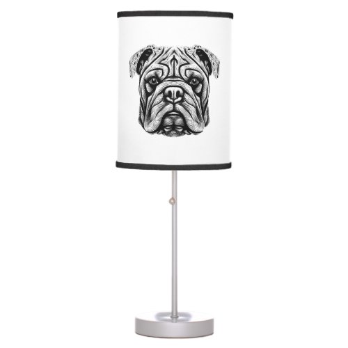 Bulldog Essence Table Lamp