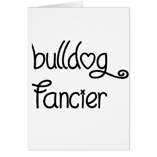 bulldog fancier (Front)