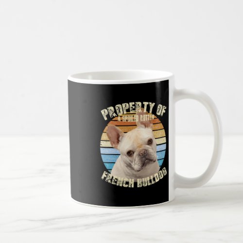 Bulldog Fawn Owner Lover Retro Vintage  Coffee Mug