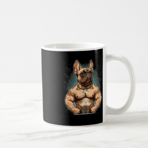 Bulldog Fitness Bodybuilding Gym Dog Sixpack Fun  Coffee Mug