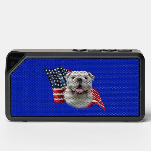 Bulldog Flag Bluetooth Speaker