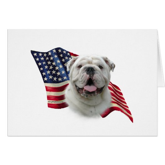 Bulldog Flag Cards (Front Horizontal)