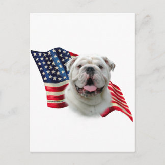 Bulldog Flag Postcard