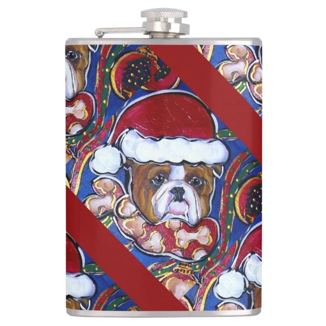  Bulldog Flask (Front)