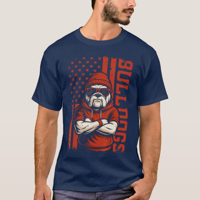 Bulldog for Men Women Boys Girls gift T-Shirt (Front)