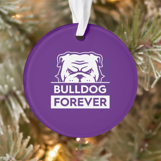 Bulldog Forever Ornament (Tree)