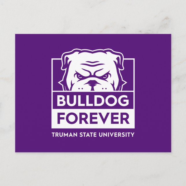Bulldog Forever Postcard (Front)