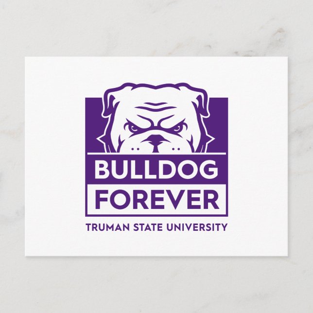 Bulldog Forever Postcard (Front)