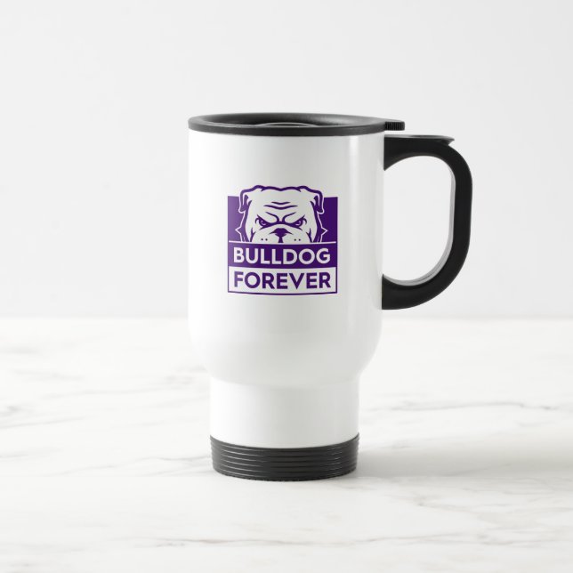 Bulldog Forever Travel Mug (Right)