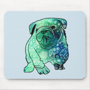 Bulldog french Buldog Dog Mousepad