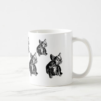 Bulldog French Buldog  Puppy Drawing Art  Mug