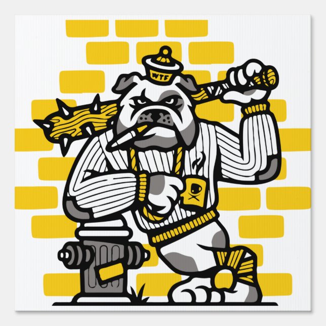 Bulldog Gang Sign (Front)