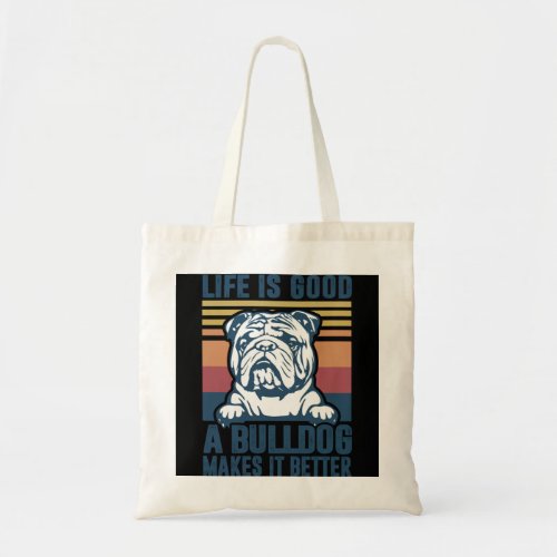 Bulldog Gifts For Women Men Dog Dad Dog Mom Englis Tote Bag