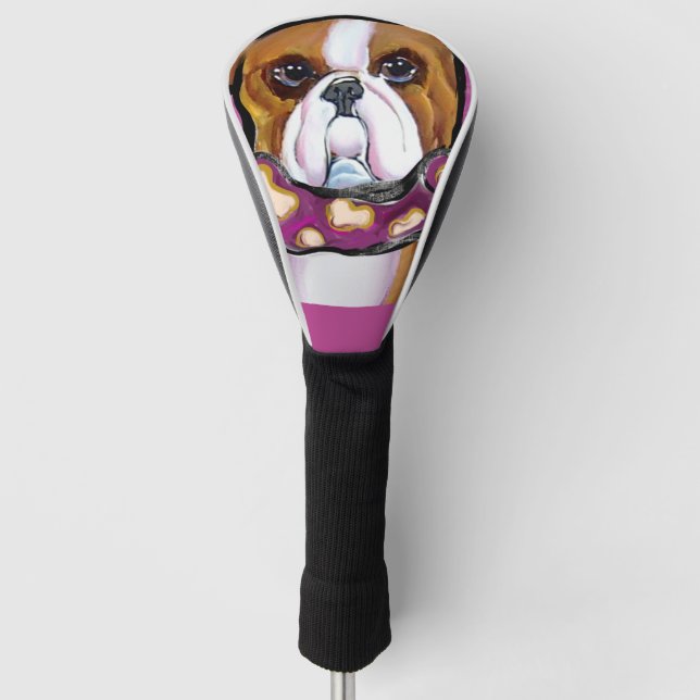 BULLDOG              GOLF HEAD COVER (Front)