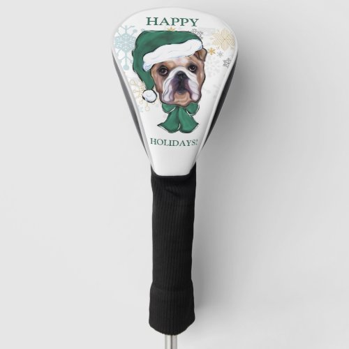 Bulldog  golf head cover