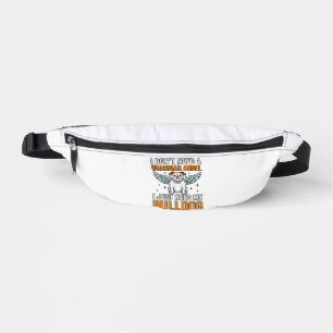 Bulldog Guardian Angel Vintage Dog Lover Shirt Des Fanny Pack
