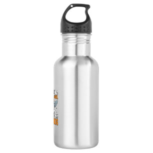 Bulldog Guardian Angel Vintage Dog Lover Shirt Des Stainless Steel Water Bottle